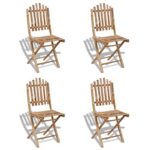 Tuinstoelen Inklapbaar Bamboe 4