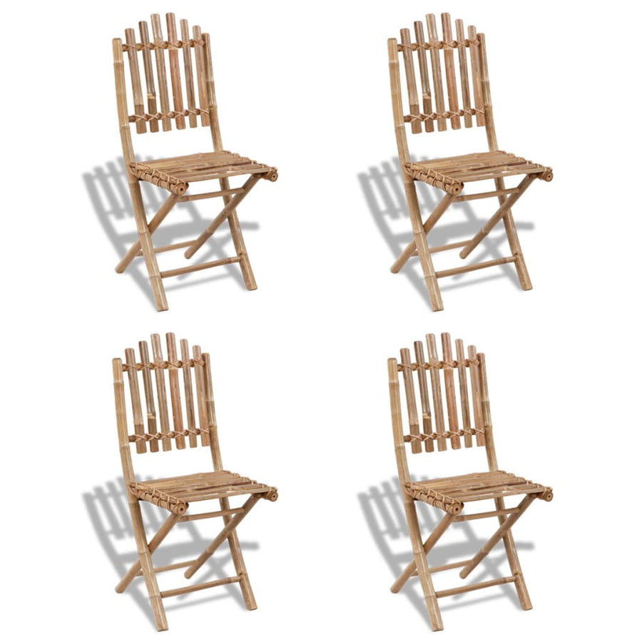 Tuinstoelen Inklapbaar Bamboe 4