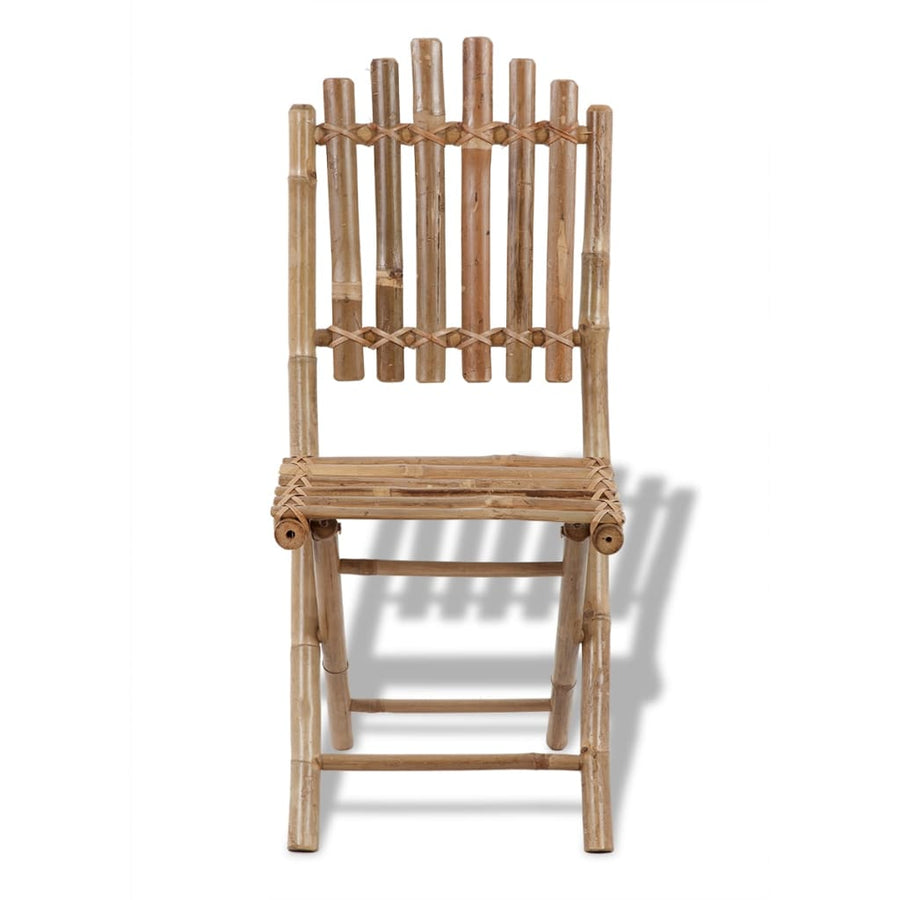 Tuinstoelen Inklapbaar Bamboe 4