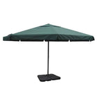 Parasol Met Draagbare Voet Aluminium ()