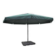 Parasol Met Draagbare Voet Aluminium ()