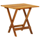 Bistrotafel 46x46x47 cm massief acaciahout inklapbaar