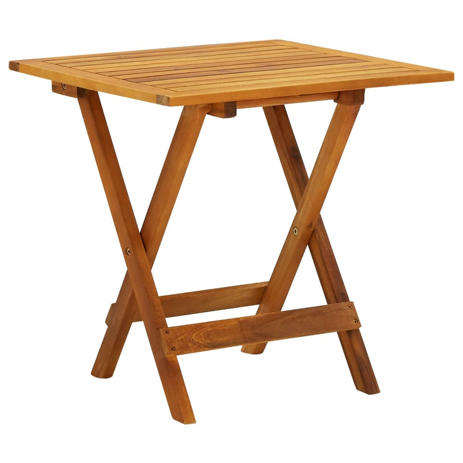 Bistrotafel 46X46X47 Cm Massief Acaciahout 1 Bruin