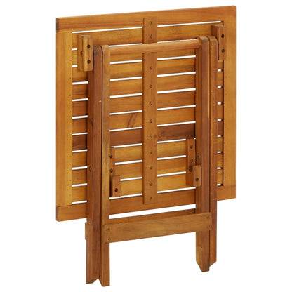 Bistrotafel 46X46X47 Cm Massief Acaciahout 1 Bruin