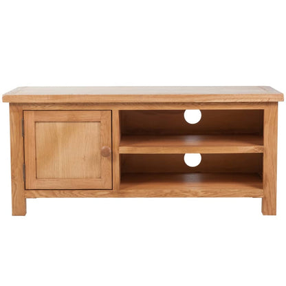 Tv-meubel 103x36x46 cm massief eikenhout