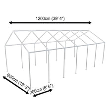 Stalen Frame Voor Een Party Tent 12 X 6 M