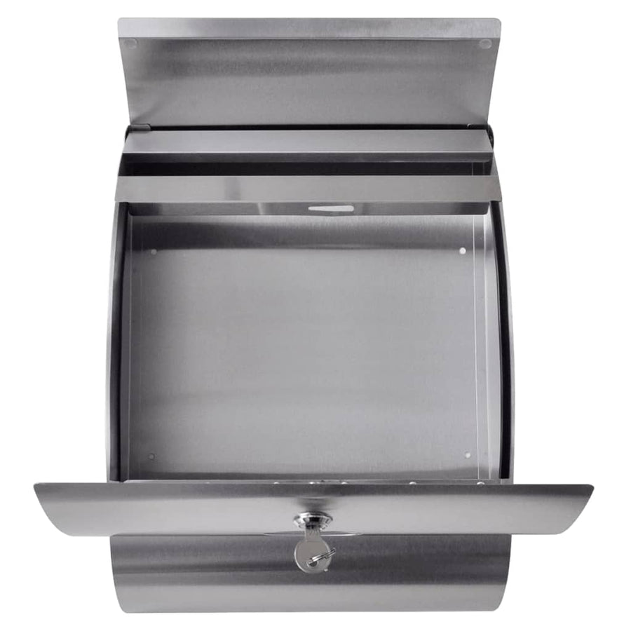 Op Rvs Standaard 30 x 12 x 40 cm Dubbele brievenbus