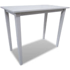 Wooden white bar table