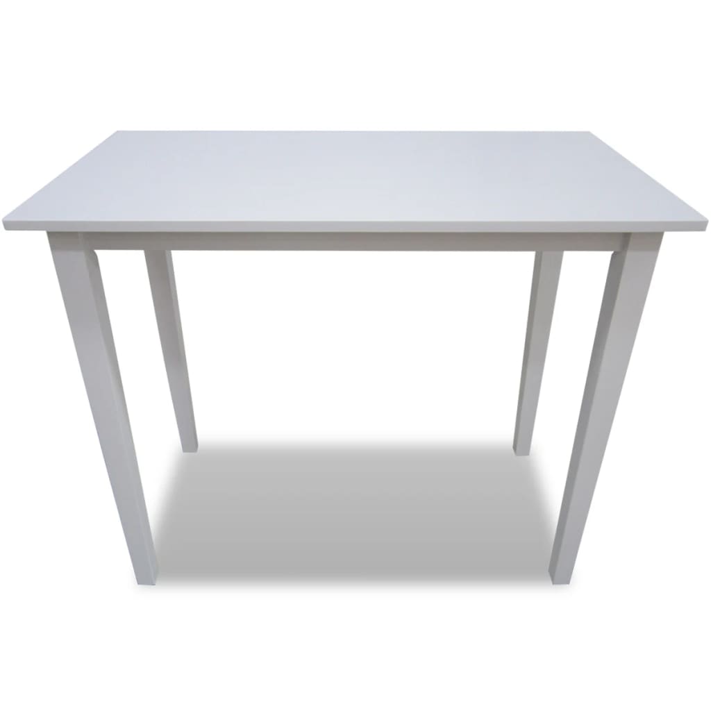 Bartafel hout wit