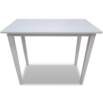 Bartafel hout wit