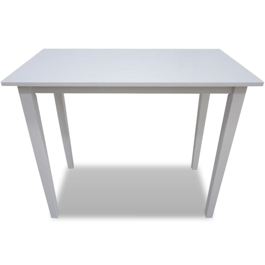 Bartafel hout wit