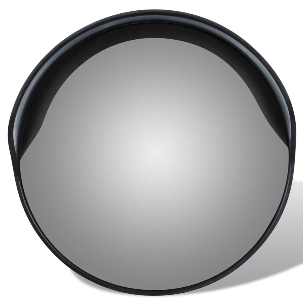 Verkeersspiegel Voor Buiten 30 Cm Pc-Kunststof Ø 30 cm Zwart