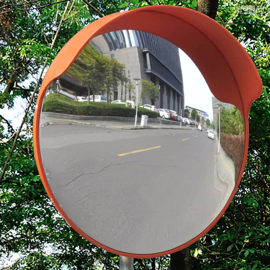 Verkeersspiegel Voor Buiten 45 Cm Pc-Kunststof Oranje Ø 45 cm orange