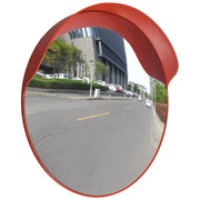 Verkeersspiegel 60 cm polycarbonaat oranje
