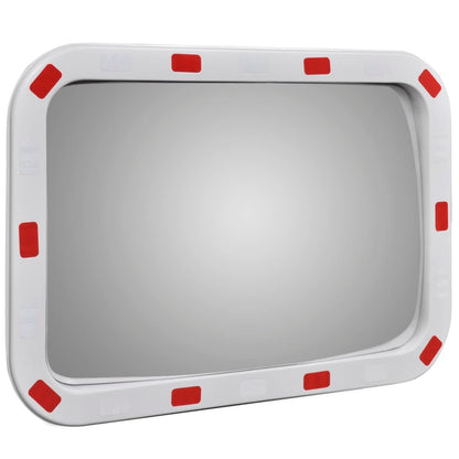 Verkeersspiegel Rechthoekig Met Reflectors 40 x 60 cm