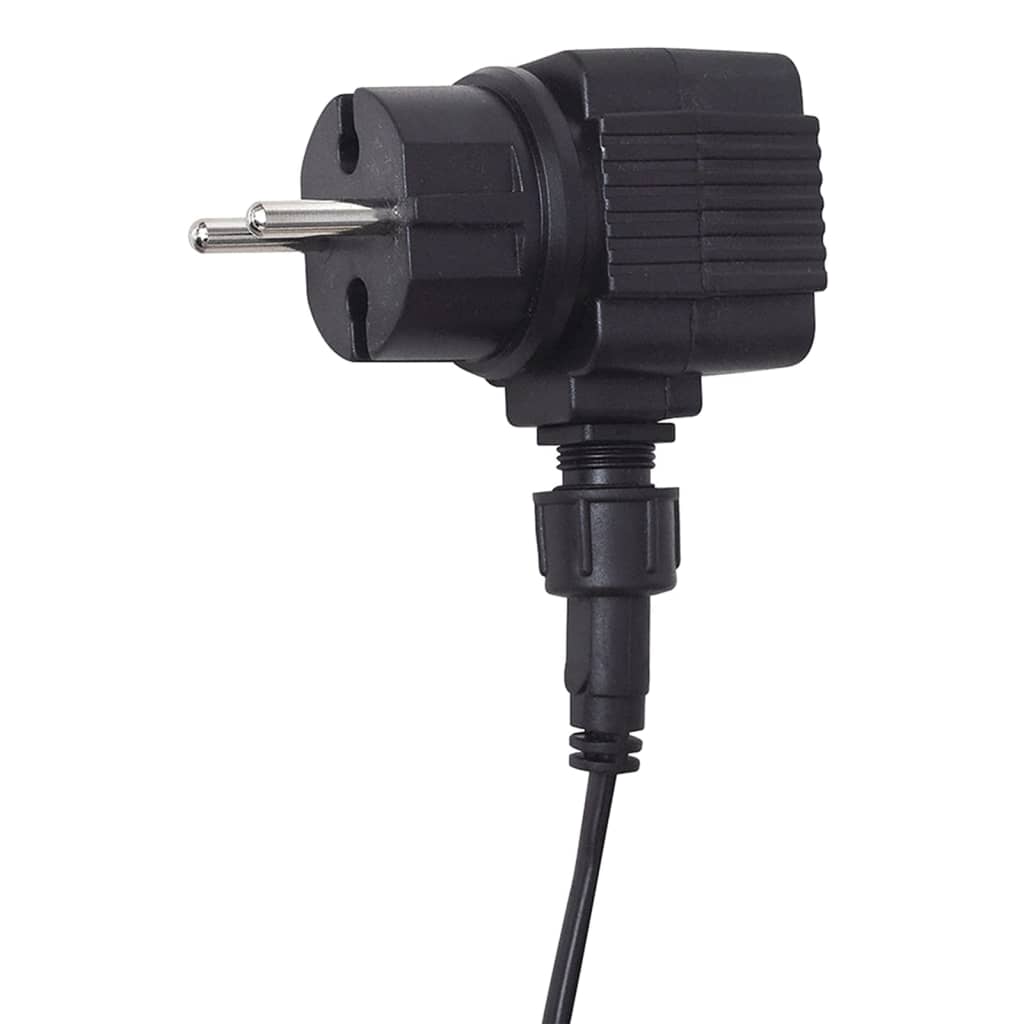 Zwembadwaterval 'S Rechthoekig Roestvrij Staal 60 cm met LED