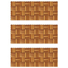 Terrastegels 30 x 30 cm Acacia set van 30 30 Bruin Patroon 1