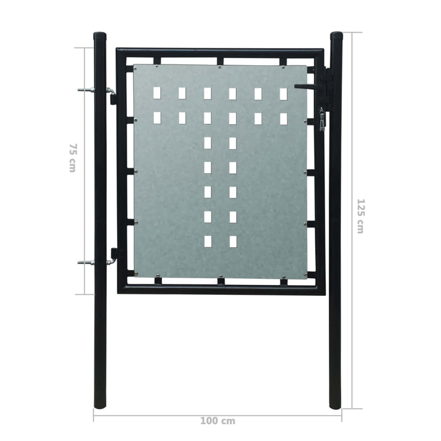 Poort Enkel 100 x 125 cm