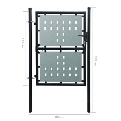 Poort Enkel 100 x 175 cm