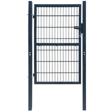 Poort Dubbelstaafmat (Enkel) Antraciet 106 x 210 cm