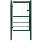 Poort dubbelstaafmat (enkel) 106x170 cm groen 106 x 170 cm Groen