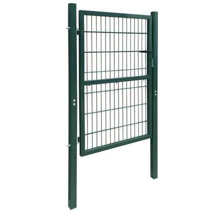 Poort dubbelstaafmat (enkel) 106x170 cm groen 106 x 170 cm Groen