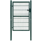 Dubbelstaafmat poort 106x190 cm groen
