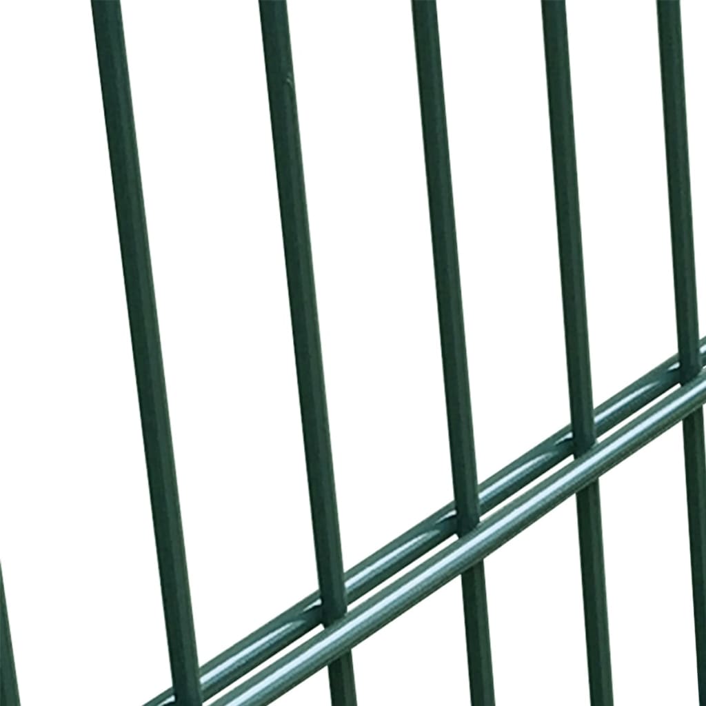 Poort dubbelstaafmat (enkel) 106x210 cm groen 106 x 210 cm Groen