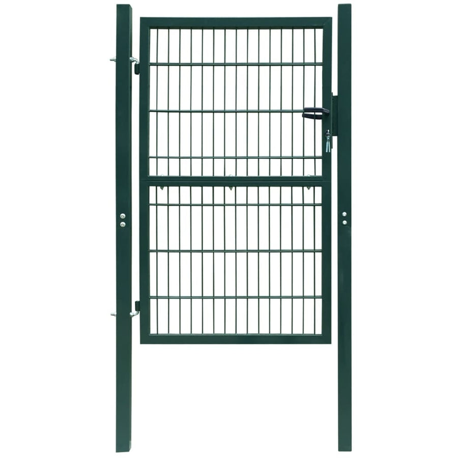 Poort Dubbelstaafmat (Enkel) 106X130 Cm Antracietgrijs