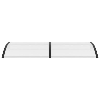 Deurluifel Pc 240 x 100 cm Zwart en transparant