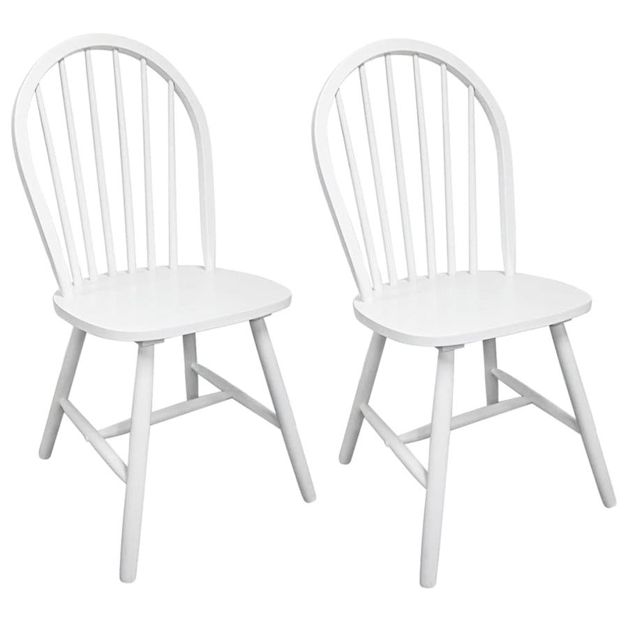 Eetkamerstoelen Massief Rubberwood 2