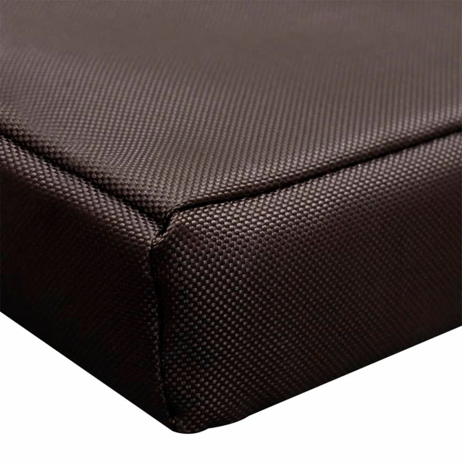 Hondenmat plat rechthoekig maat L bruin l
