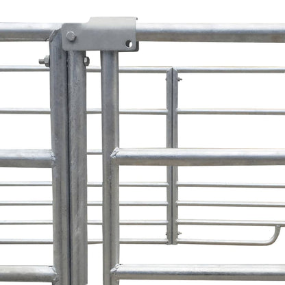 Schaapskooi 4 Panelen 183X183X92 Cm Gegalvaniseerd Staal