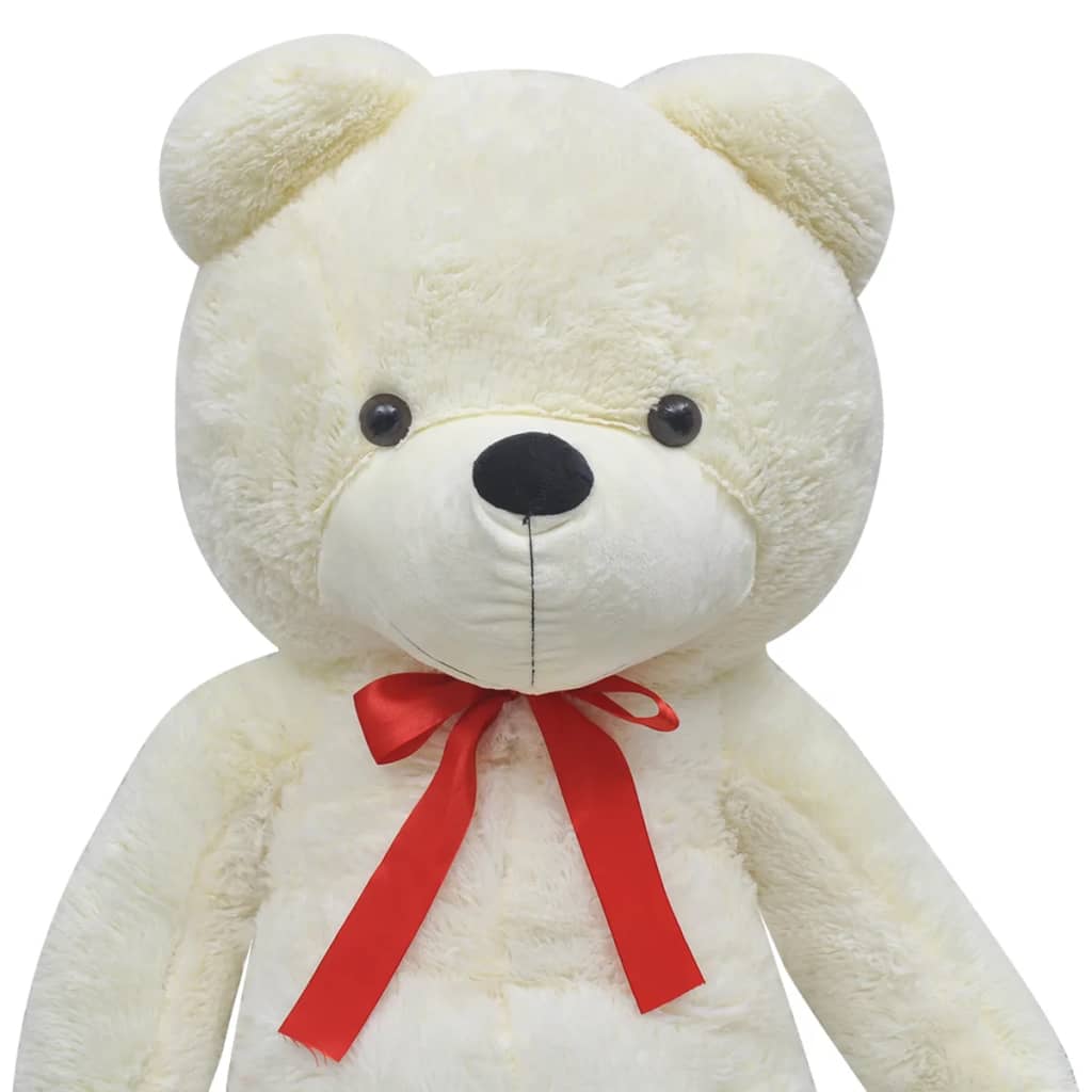 Teddybeer Xxl 160 Cm Zacht Pluche Wit