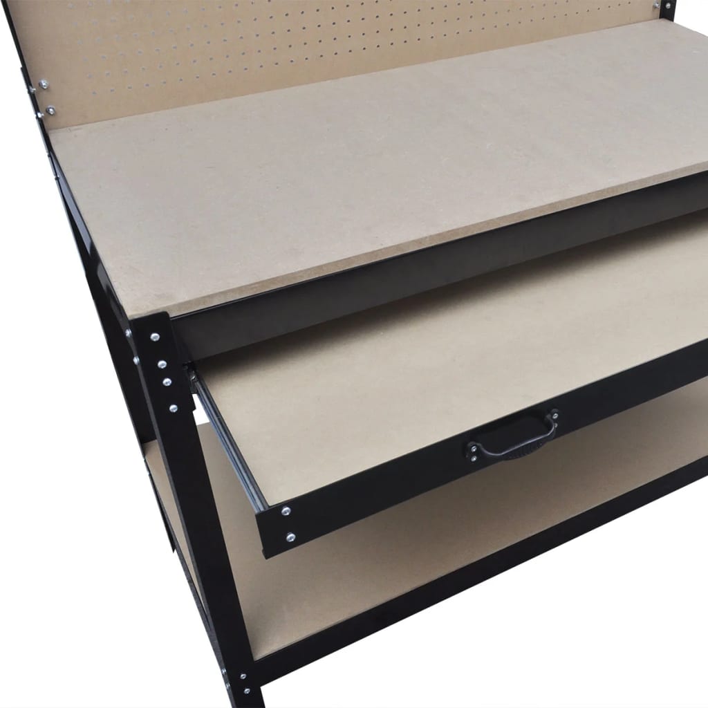 Werkbank Met Ophangbord En Lade