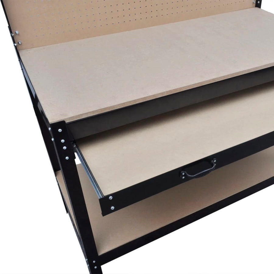 Werkbank Met Ophangbord En Lade