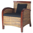 Fauteuil Handgeweven Rattan