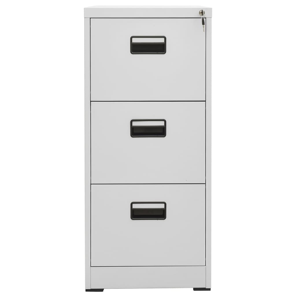 Archiefkast 46x62x102,5 cm staal lichtgrijs