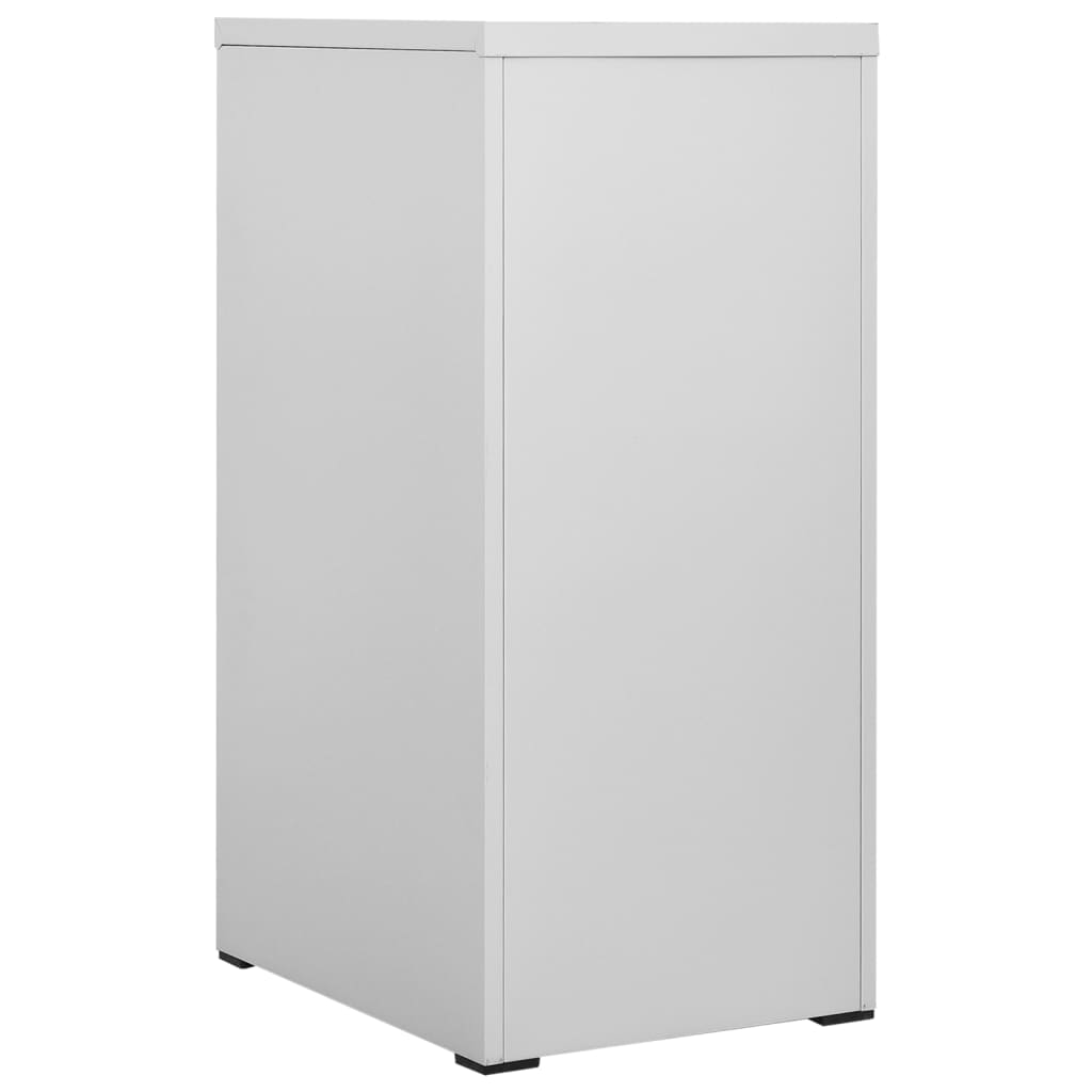 Archiefkast 46x62x102,5 cm staal lichtgrijs