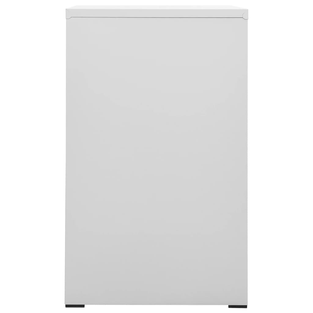 Archiefkast 46x62x102,5 cm staal lichtgrijs