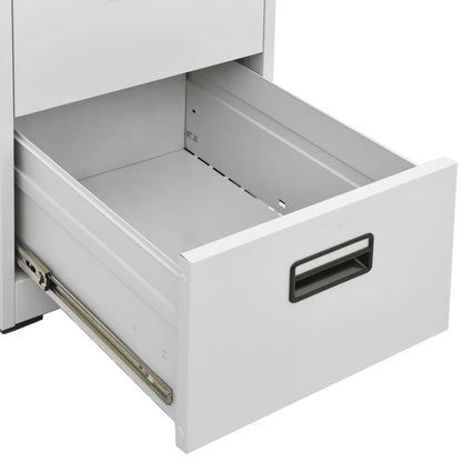 Archiefkast 46x62x102,5 cm staal lichtgrijs