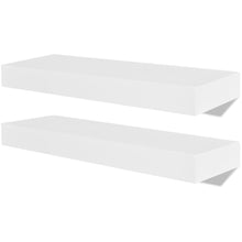 Wandplanken Mdf Zwevend Voor Boeken/Dvd St 2 40 cm