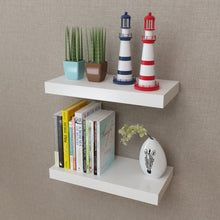 Wandplanken Mdf Zwevend Voor Boeken/Dvd St 2 40 cm