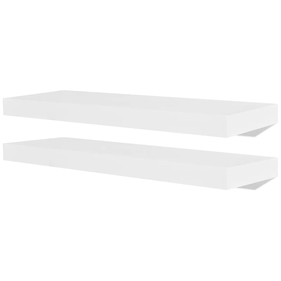 Wandplanken Mdf Zwevend Voor Boeken/Dvd St 2 60 cm