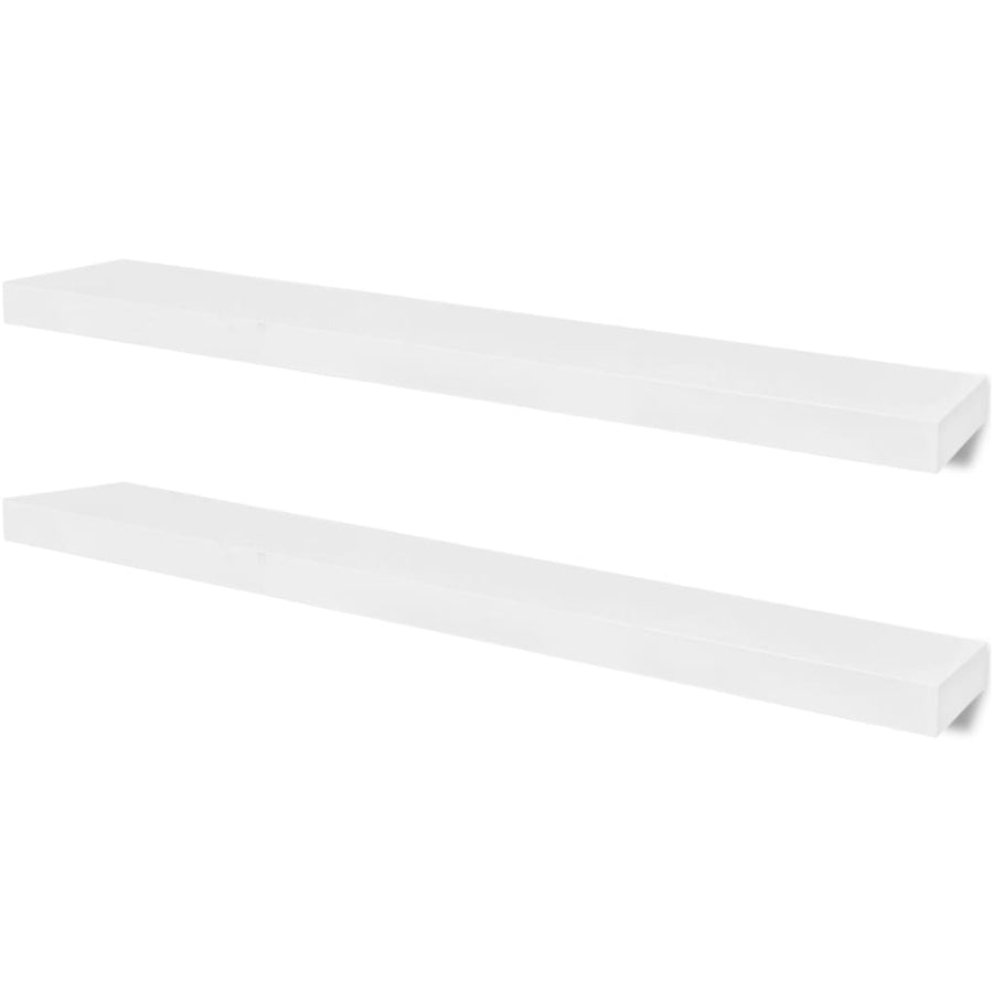 Wandplanken Mdf Zwevend Voor Boeken/Dvd St 2 100 cm