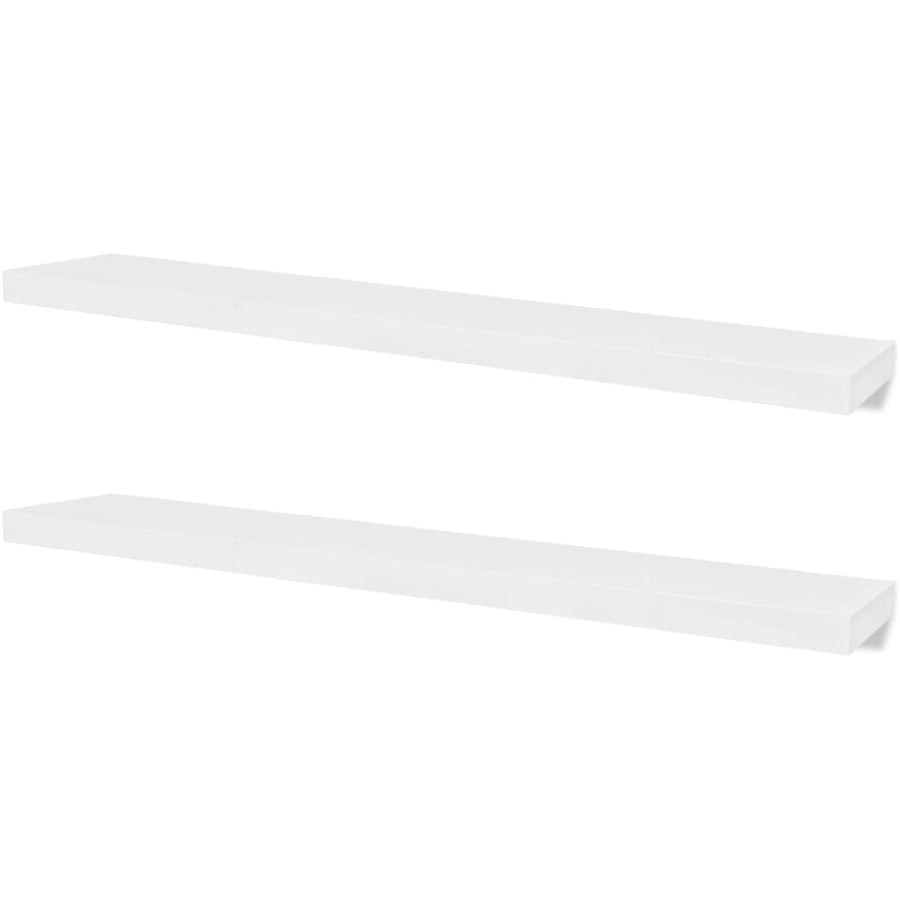 Wandplanken Mdf Zwevend Voor Boeken/Dvd St 2 120 cm