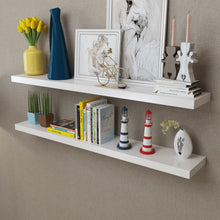 Wandplanken Mdf Zwevend Voor Boeken/Dvd St 2 120 cm