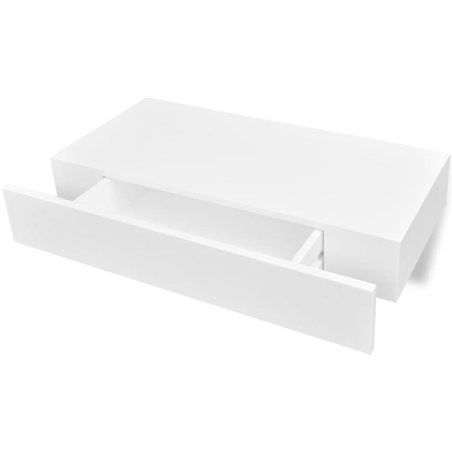 Wandschap Met Lade Zwevend Mdf 1 48 cm