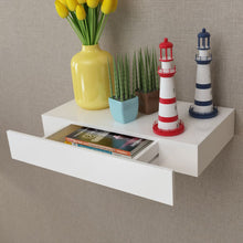 Wandschap Met Lade Zwevend Mdf 1 48 cm