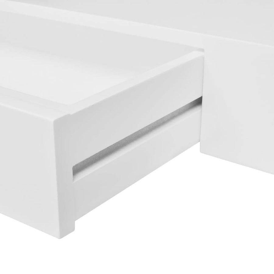 Wandschap Met Lade Zwevend Mdf 1 80 cm